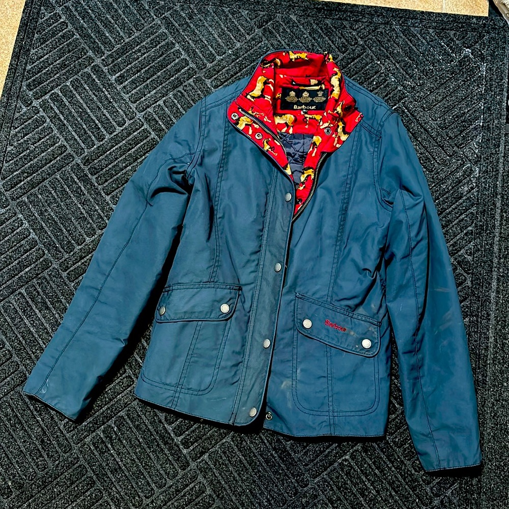 Barbour girls jacket